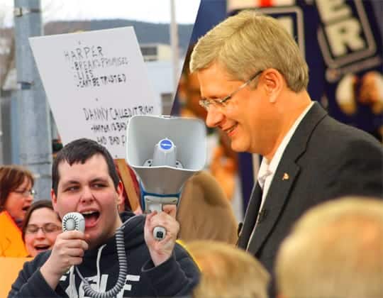 Harper Comes To Town