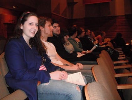 other audience members